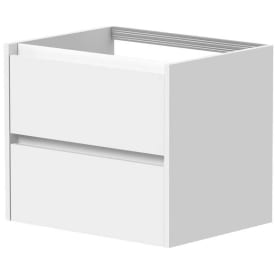 Korsbakken Eris underskap, med 2 skuffer, soft-close, 61x45,5 cm, hvit matt