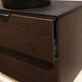 Korsbakken BIG servantskap, med 2 skuffer, soft-close, 101x45,5 cm, brun eik