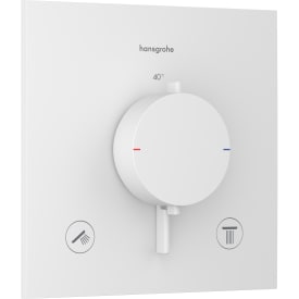 Hansgrohe Ecostat Comfort E brusearmatur, hvid