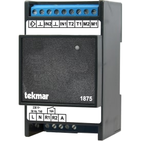 Tekmar 1875 udvidelse, 1 zone f. 1873