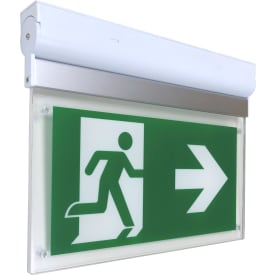 ECOtech Exit skilt, topmonteret