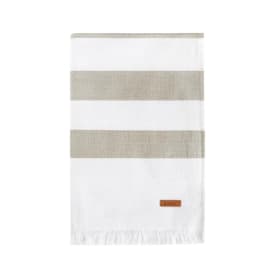 Sorema Costa Nova strandhandduk, 90x180 cm, grå/vit