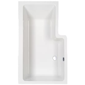 Strømberg Quantum brusebadekar, venstre, 1500 x 700 x 850 mm