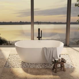 Strømberg Riba fritstående badekar,  1700 x 750 mm