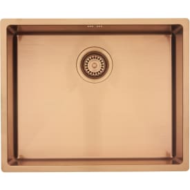 Lavabo Kubus 500 Soft kjøkkenvask, 54x44 cm, kobber