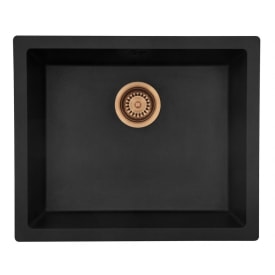 Lavabo Jupiter 600 diskbänk, 55,6x46,6 cm, svart