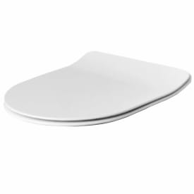 Glomp Mini Slim toiletsæde, soft close, mat hvid