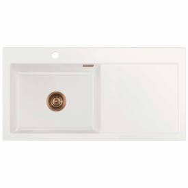 Lavabo Mera 100 SL køkkenvask, 100x51 cm, hvid