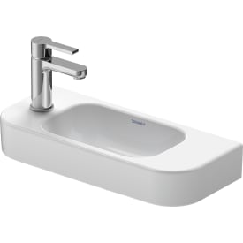 Duravit Happy D.2 servant, 50x20 cm, venstre, hvit