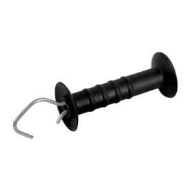 Ledhandtag svart