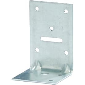 Vinkelbeslag P1, 90 x 60 x 60 x 2,5 mm, Ø 10 mm hul