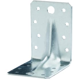 Vinkelbeslag 401, med ribbe, 90 x 90 x 65 x 2,5 mm, FZB