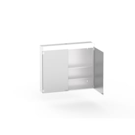 Kriss Skandi spejlskab med lys, 80x70 cm, hvid