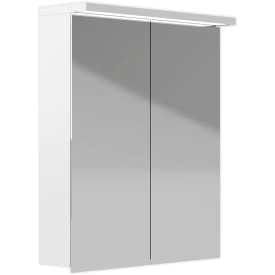 Kriss Skandi spejlskab med lys, 60x70 cm, hvid