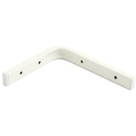 Hylleknekt F-profil, 125x150 mm, hvit
