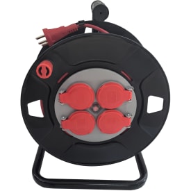 E-Line kabeltromle, 230 V, med jord, 35 m