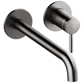 Damixa Iris servantbatteri, 250 mm tut, børstet antrasitt