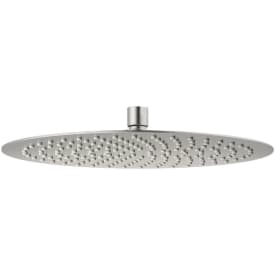 Damixa Iris brusehoved, Ø30 cm, vandbesparende, børstet stål