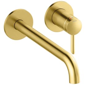 Damixa Iris håndvaskarmatur, børstet messing