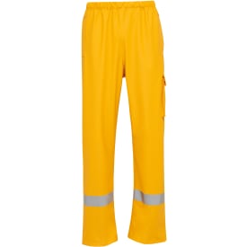 ELKA Dry Zone D-Lux PU regnbukser, Gul, 3XL