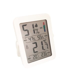 VENTUS Digitalt innetermometer, hvitt