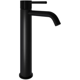 Svedbergs Skule håndvaskarmatur, riflet mat sort