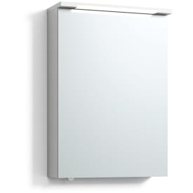 Svedbergs Skuru spejlskab med lys, 50x72,5 cm, hvid