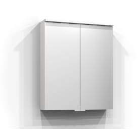 Svedbergs Bloc spegelskåp med belysning, 60x72 cm, vit