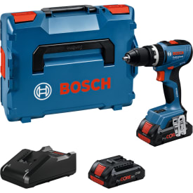 Bosch slagboremaskine GSB 18V-65, 2 x 18V/4,0 Ah ProCore, L-Boxx