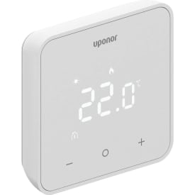 Uponor Smatrix Base termostat D+RH T-247, kablet, hvit