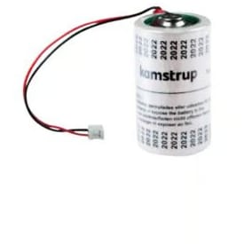 D-Celle batteri med stik