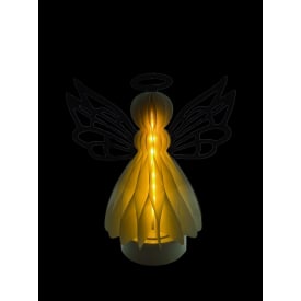 Veli Line papirengel med lys, 20 cm