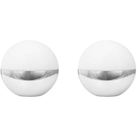 Dyberg Larsen Alba genopladelig bordlampe, krom