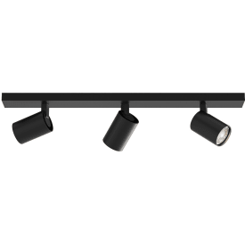 Astro Ascoli Triple Bar loft/væg lampe 230V 3 x GU10, mat sort