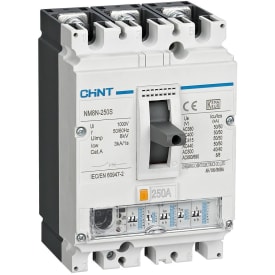 Chint MCCB Maksimalafbryder NM8N-250S TM 160A 3P