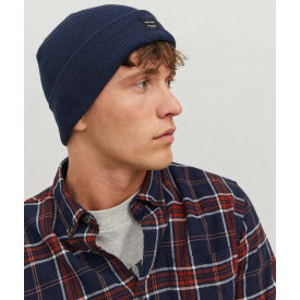 Jack & Jones JACDNA Beanie, Navy Blazer, ONESIZE