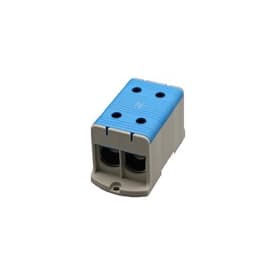 Elit Scandinavia Centech dobbelt klemme, AL/CU 35-240MM², blå