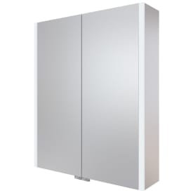 Korsbakken Big speilskap 60, med lys, to dører, stikkontakt, 61x72,7 cm