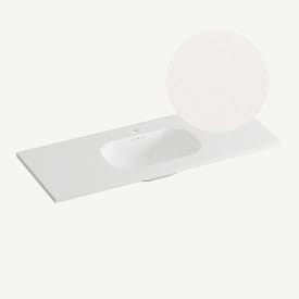 Korsbakken Nice møbelservant, 120,5x46,5 cm, terrazzo beige