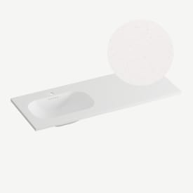 Korsbakken Nice møbelservant, venstre, 120,5x46,5 cm, terrazzo beige