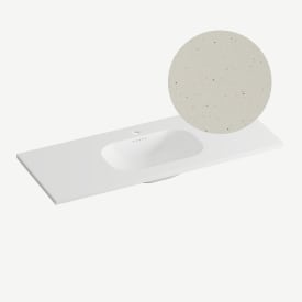 Korsbakken Nice møbelservant, 120,5x46,5 cm, terrazzo sand