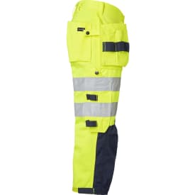 Top Swede håndværkerknickers 218, Hi-Vis Gul/Navy, C56