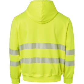 Top Swede hættetrøje med lynlås 271, Hi-Vis Gul, XL