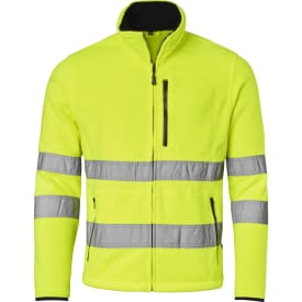Top Swede fleecejakke 4642, Hi-Vis Gul, XL