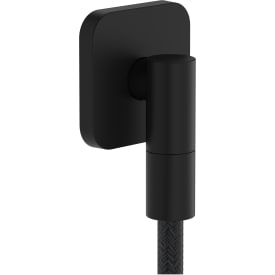 Hansgrohe FixFit Fine Q slanguttag, matt svart