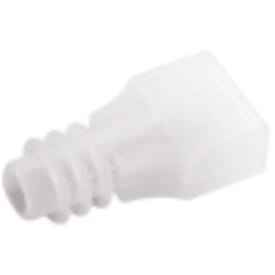 Plastic-endeprop med ledningshul for 230V LED strip
