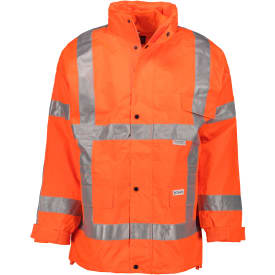 Ocean RWS 2-i-1 vinterjakke, Hi-vis Orange, 2XL