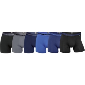 JBS 6-pak boxershorts med bambus, Flerfarvet, L