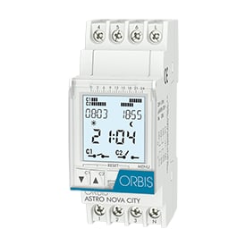 Kontaktklocka Digital Astro-Nova-City 230V