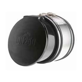 Kessel 315 mm rørspjeld for dreneringsvann, med muffeende